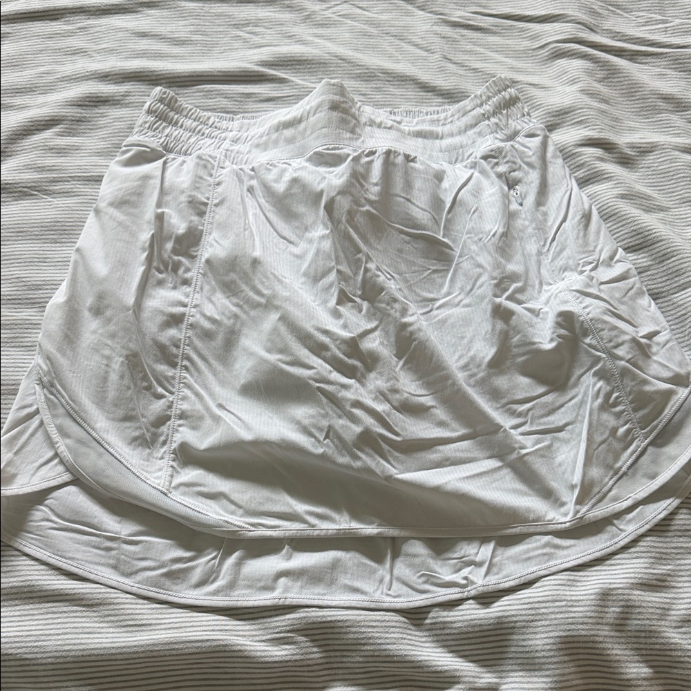 lululemon athletica White Athletic Skort with Inner Shorts